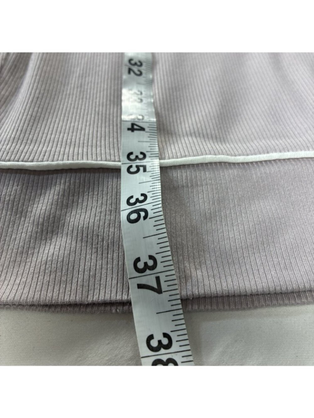 Nicole Miller Pajama Set Womens Medium Mauve Ribbed Knit Button Top Pants 2 Pc. - Picture 10 of 11
